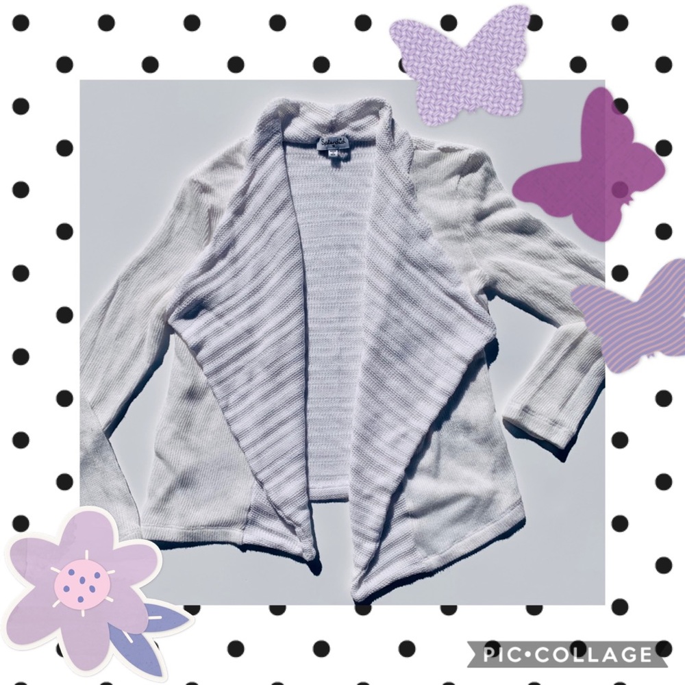 Open cardigan light weight sweater